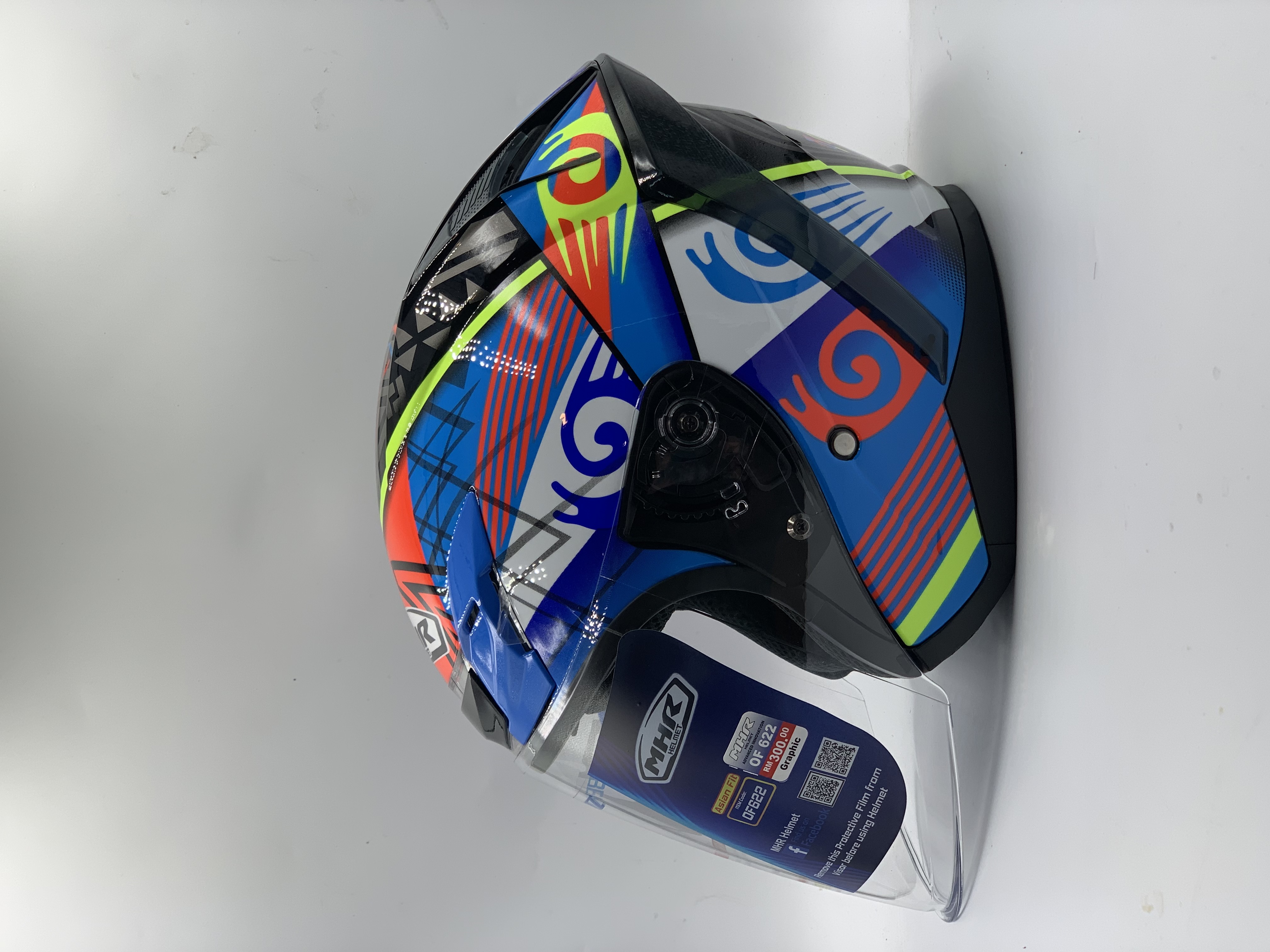 MHR Helmet Beatz OF622 Pecco Open Face