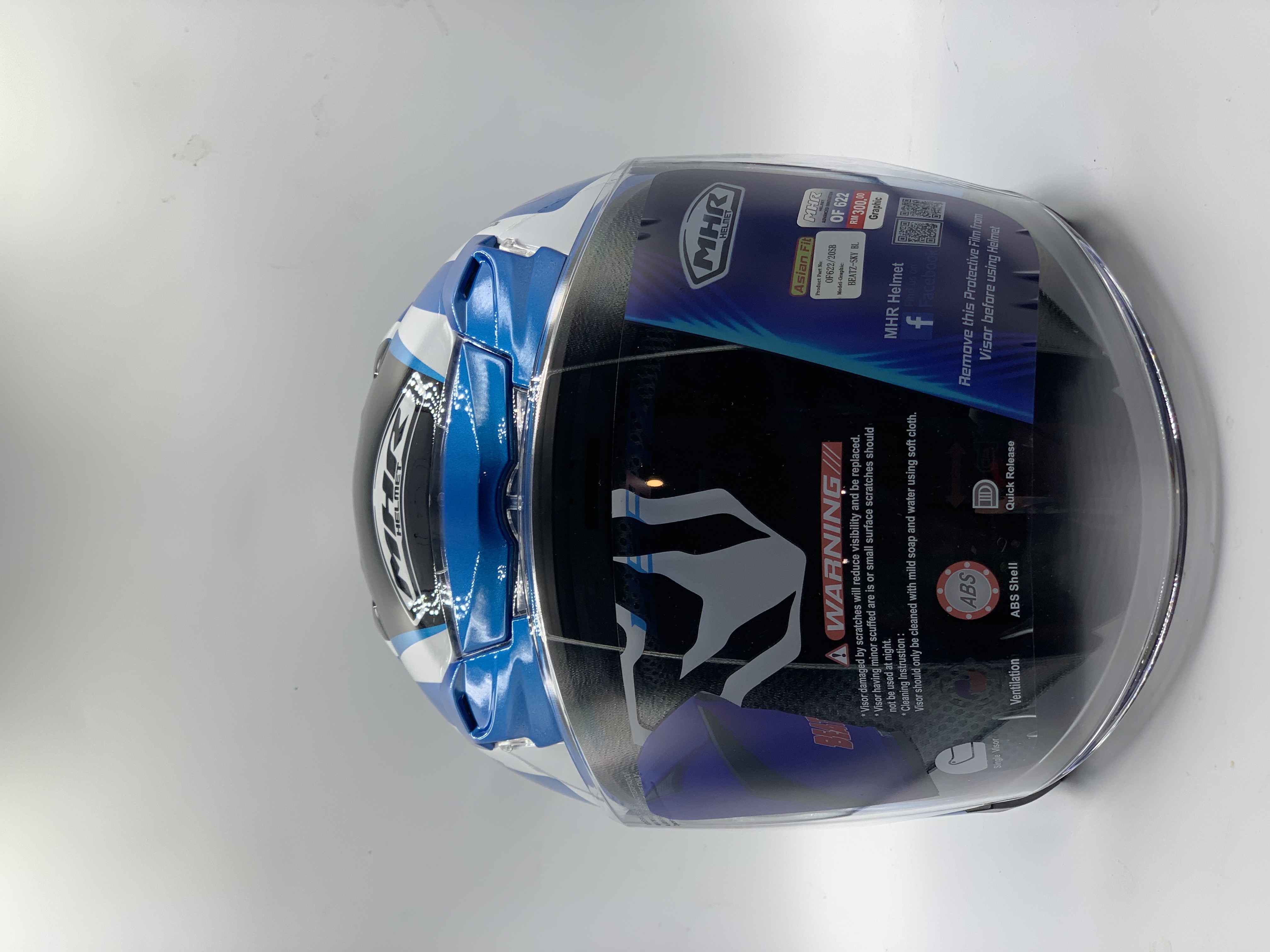 MHR Helmet Beatz Racing Spirit Open Face