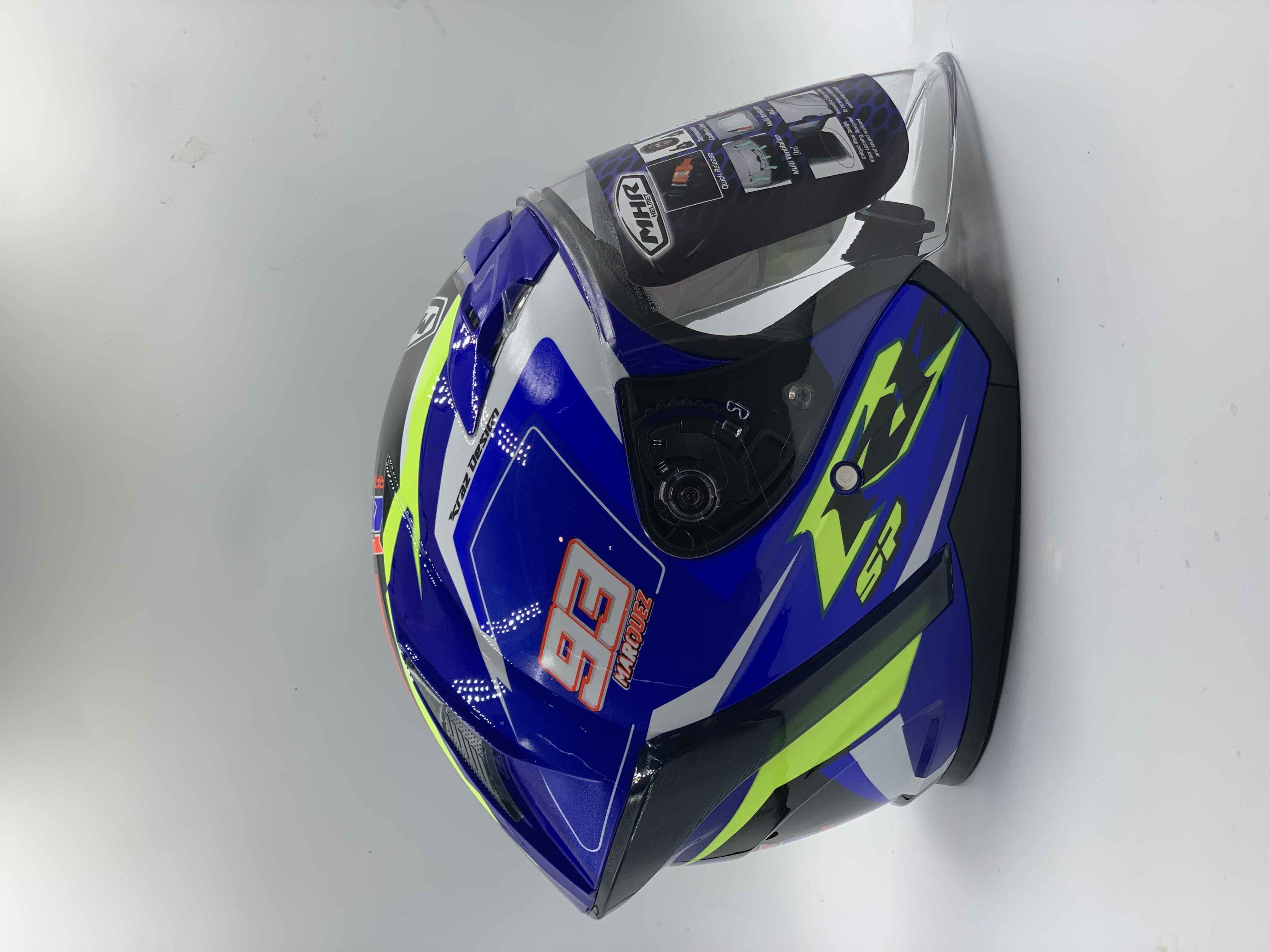 MHR Helmet Beatz Racing Spirit Open Face