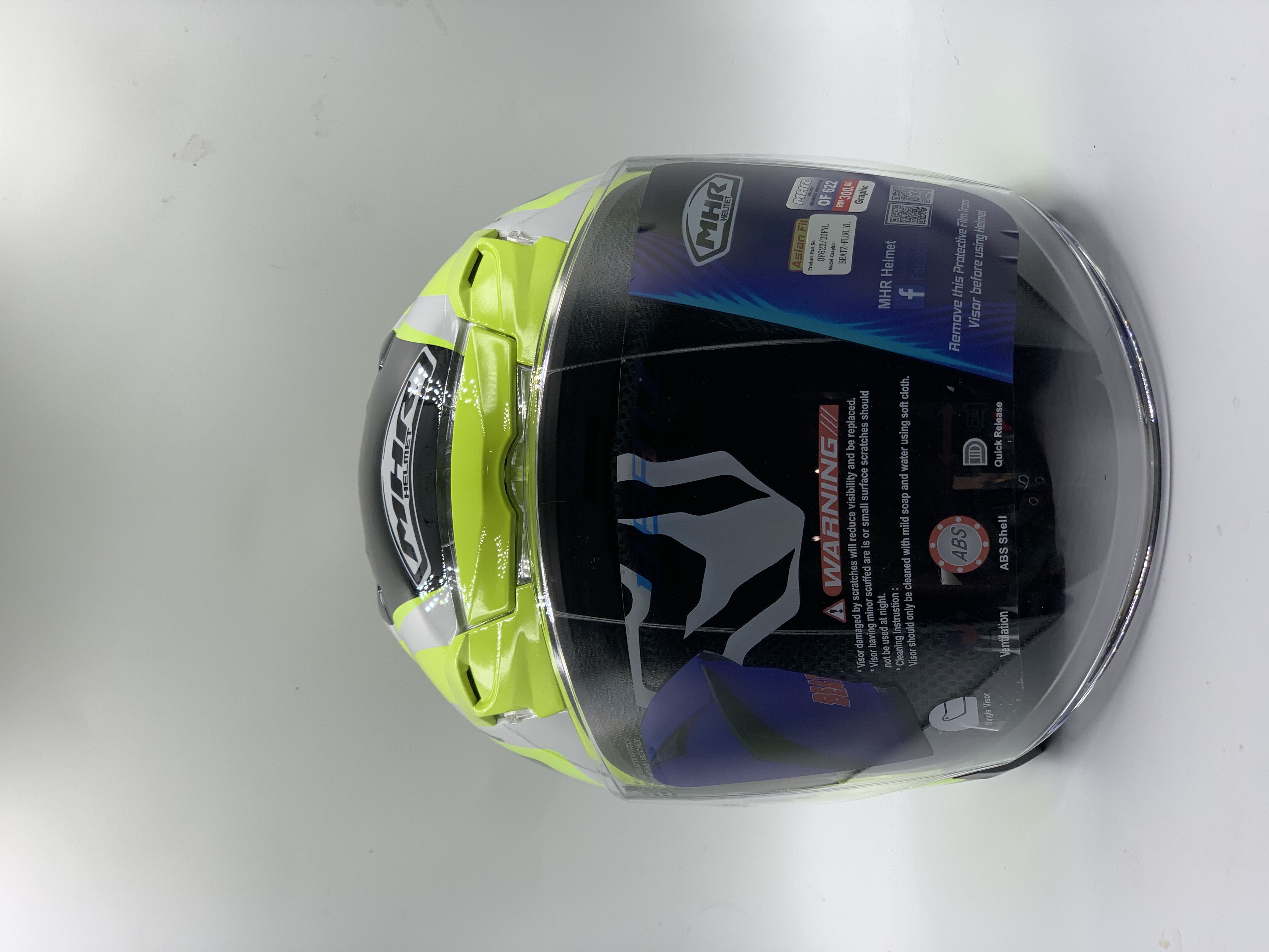 MHR Helmet Beatz Racing Spirit Open Face