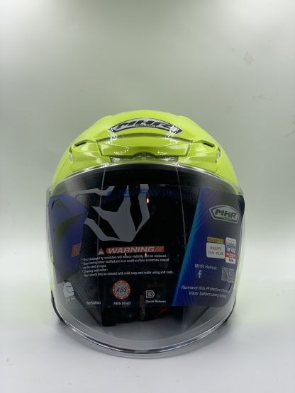 MHR Helmet Solid Color Open Face