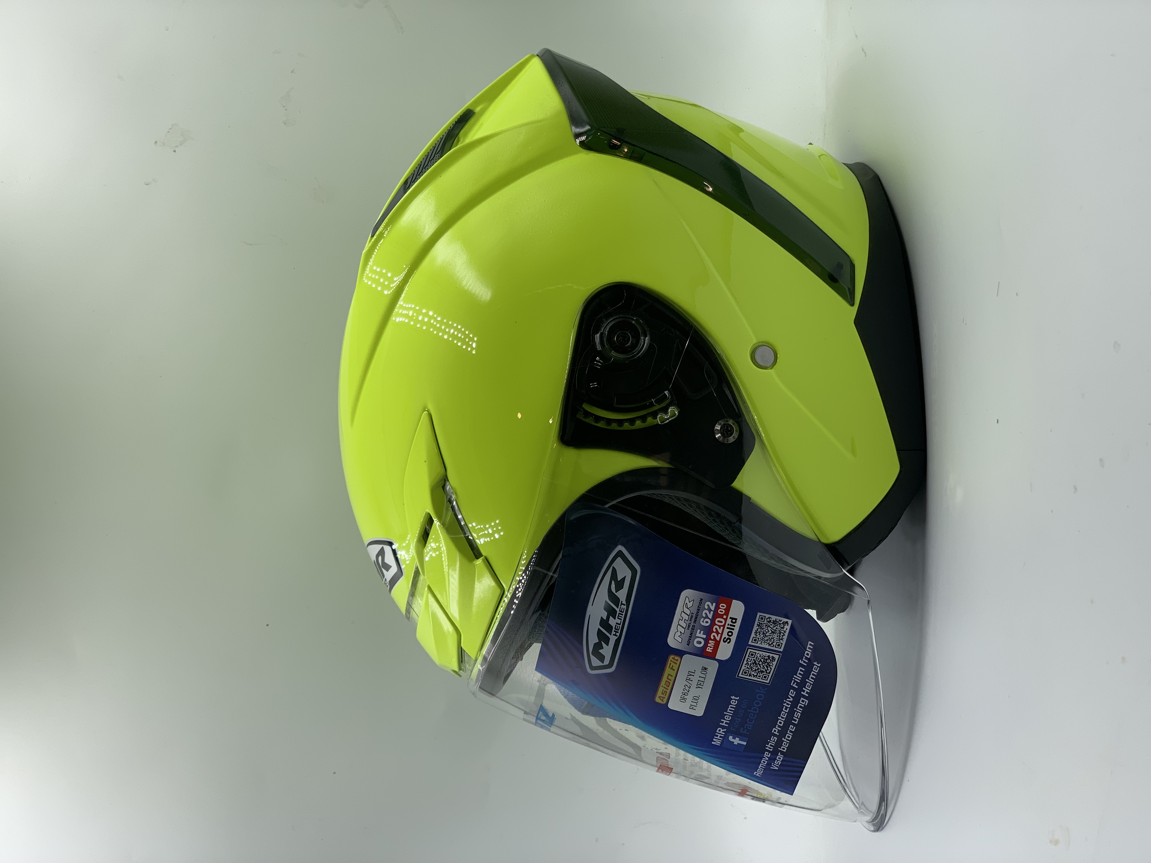 MHR Helmet Solid Color Open Face