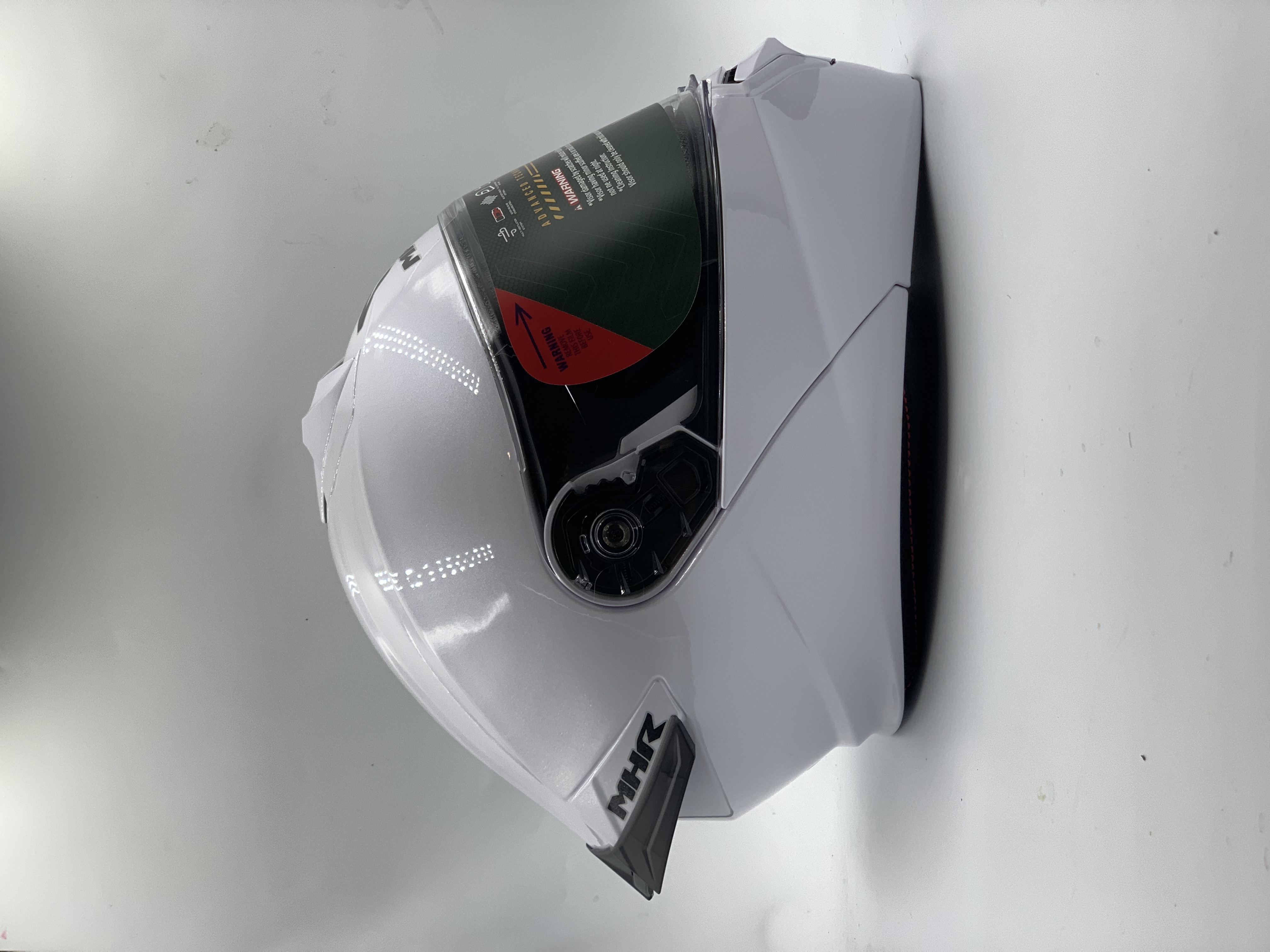 MHR Helmet Fullface Flip - up GTZ Pearl White