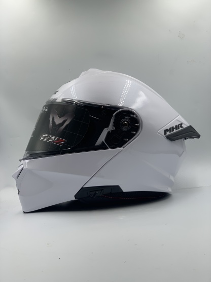 MHR Helmet Fullface Flip - up GTZ Pearl White
