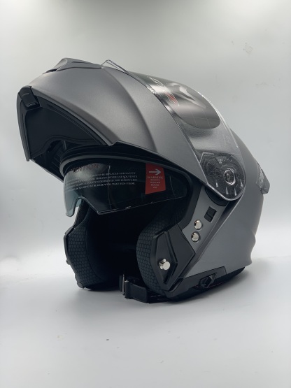 MHR Helmet Fullface Flip - up GTZ Solid Matt Gray