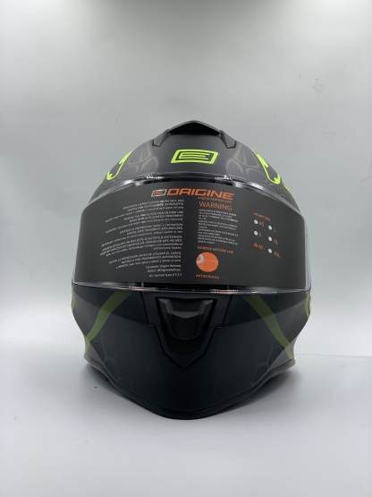 ORIGINE Dinamo Fighter Full Face Helmet Matt Flou Yellow