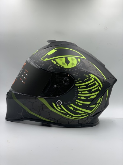 ORIGINE Dinamo Fighter Full Face Helmet Matt Flou Yellow