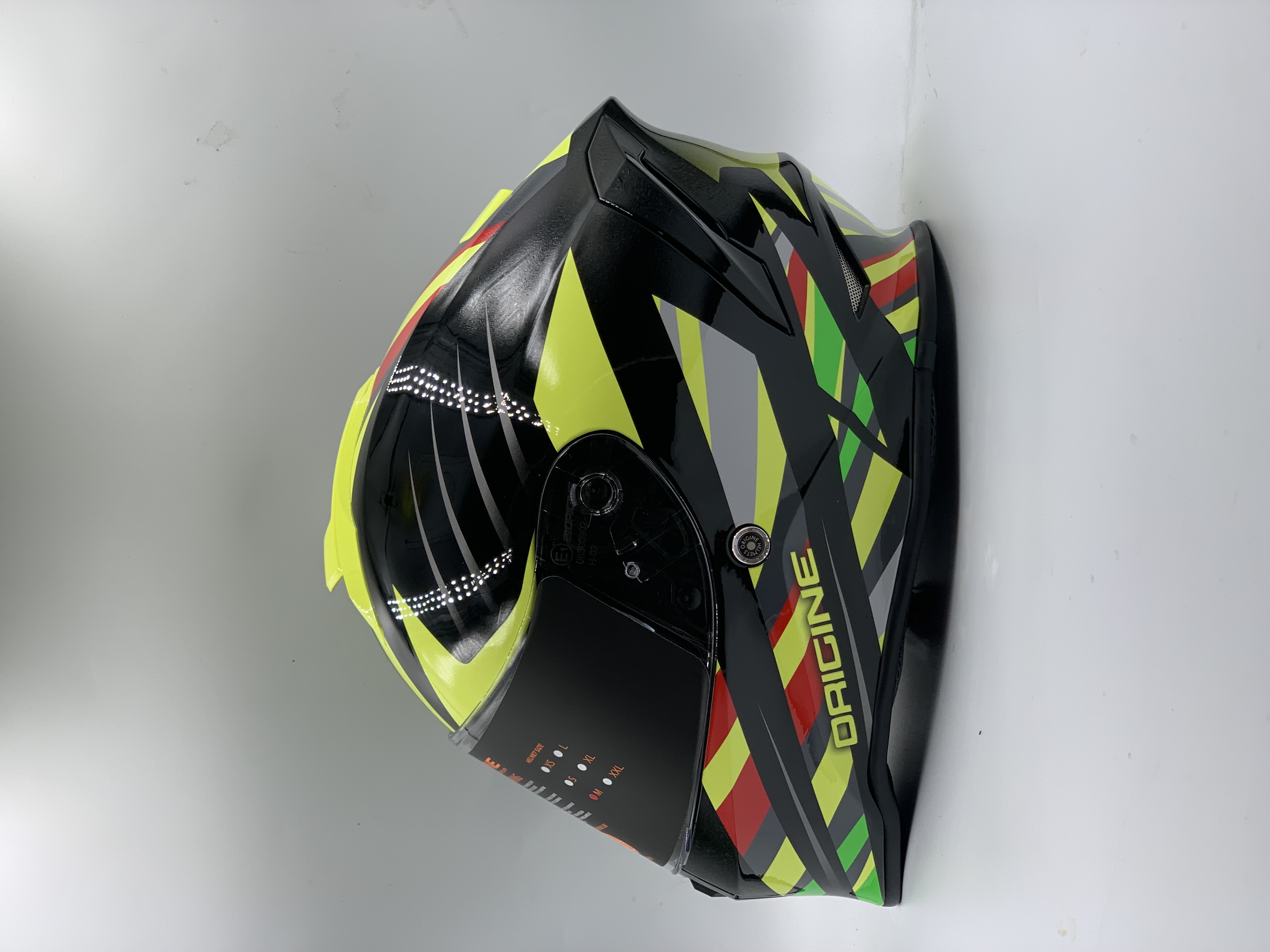 ORIGINE Dinamo Foolish Full Face Helmet Yellow / Black