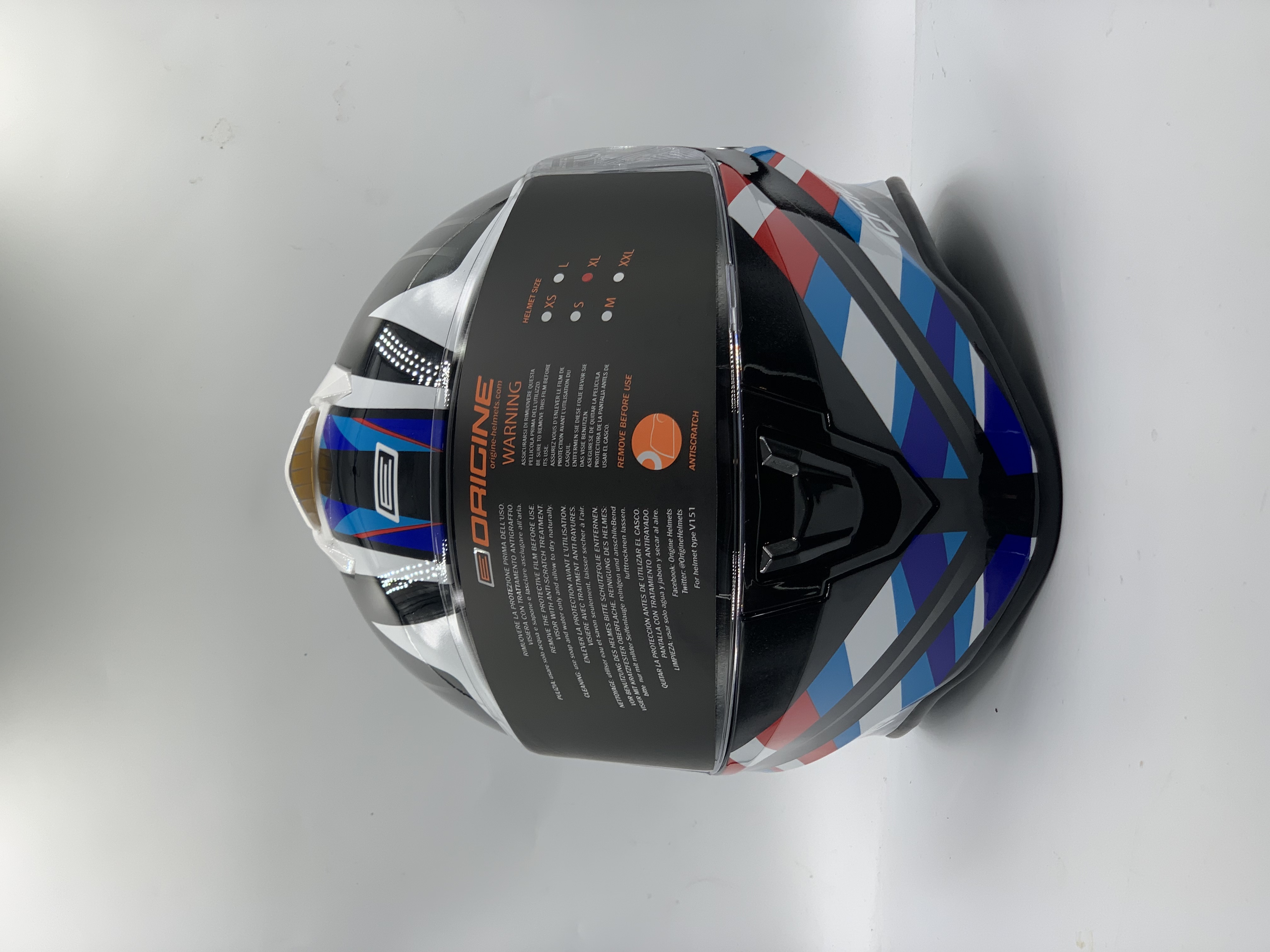 ORIGINE Dinamo Foolish Full Face Helmet White / Black