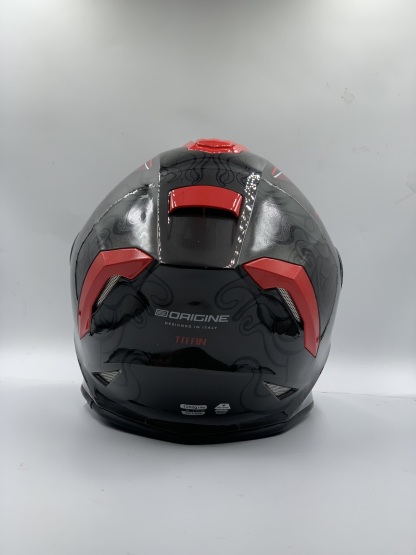 ORIGINE DINAMO Full Face Helmet Titan Red/Black