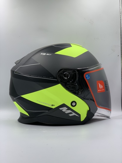MT Helmet SV Jet Cooper A3 Matt Flour Yellow Open Face