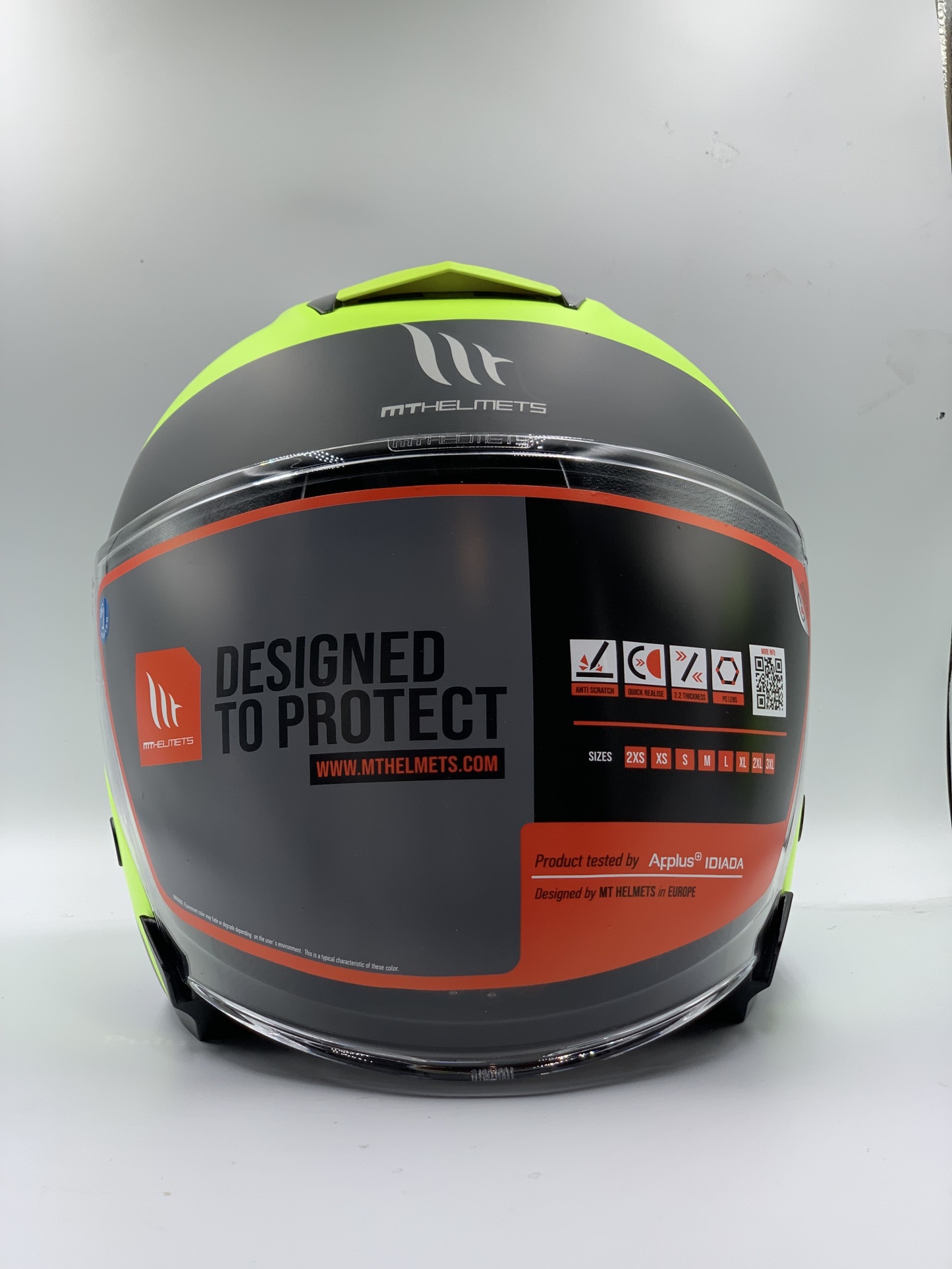 MT Helmet SV Jet Cooper A3 Matt Flour Yellow Open Face