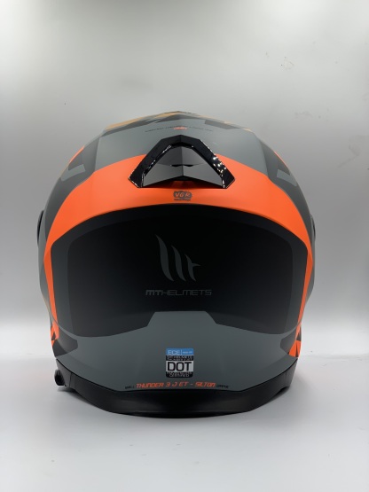 MT Helmet SV Jet Silton C4 Matt Flour Orange