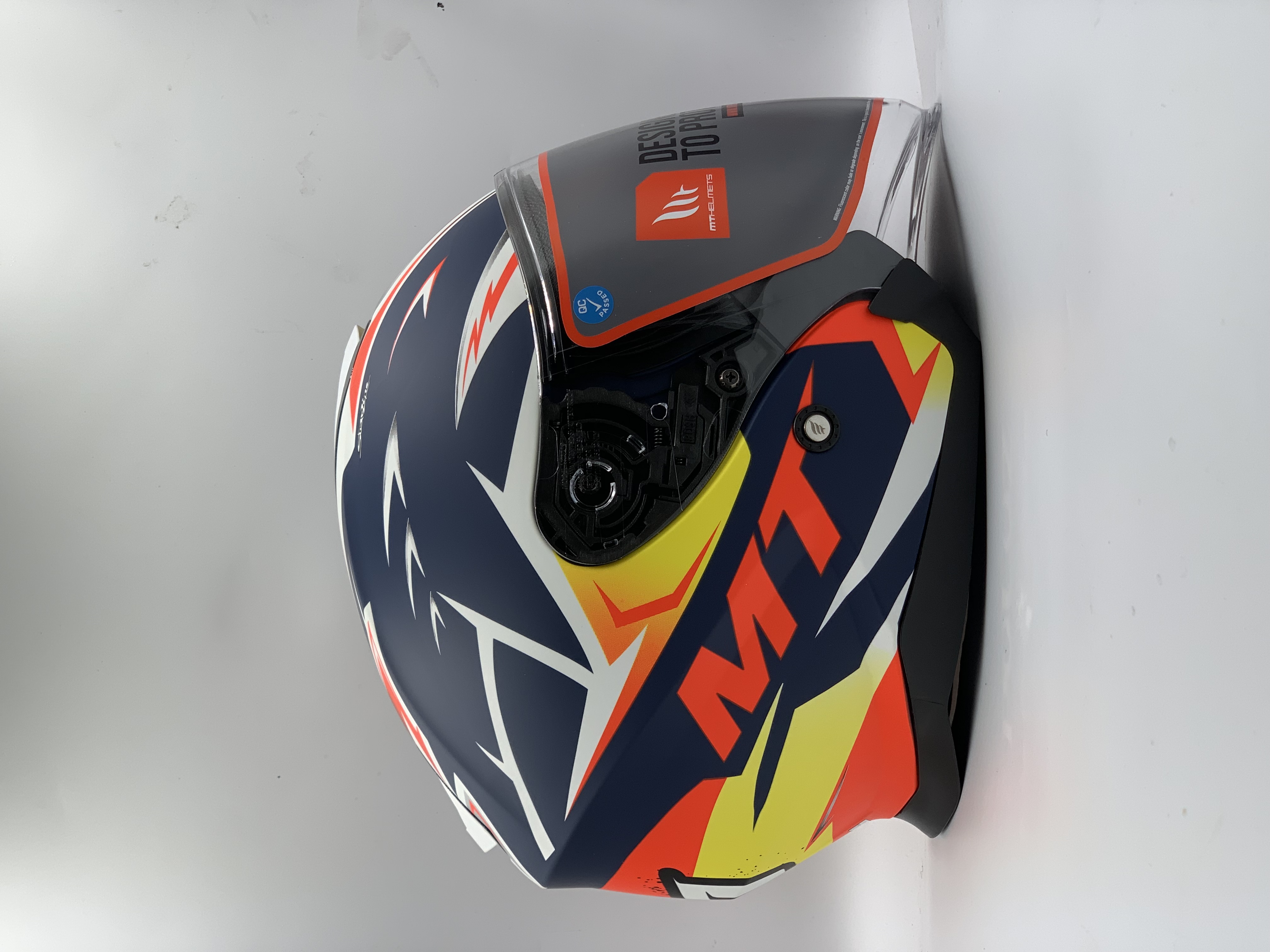 MT Helmet SV Jet Acosta A37 Matt Blue Open Face