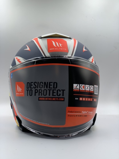 MT Helmet SV Jet Acosta A37 Matt Blue Open Face