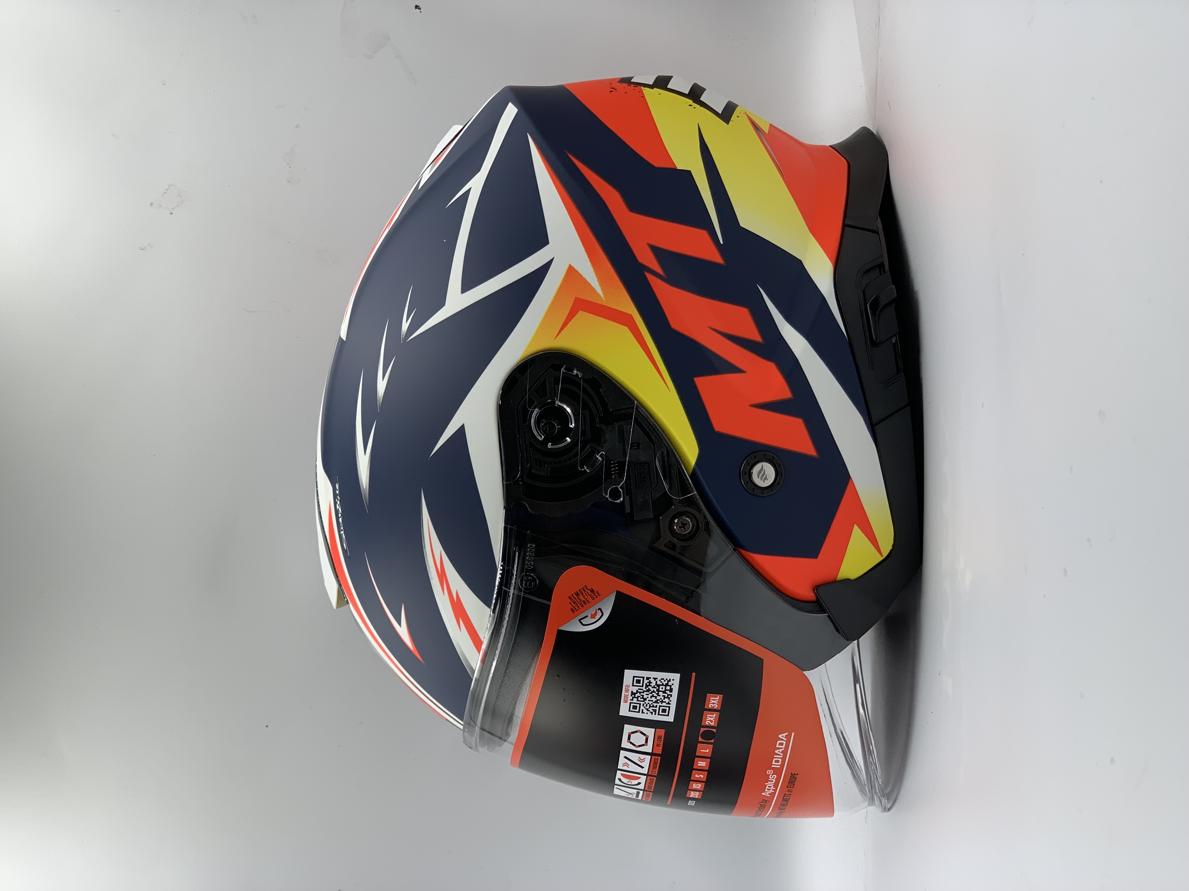 MT Helmet SV Jet Acosta A37 Matt Blue Open Face