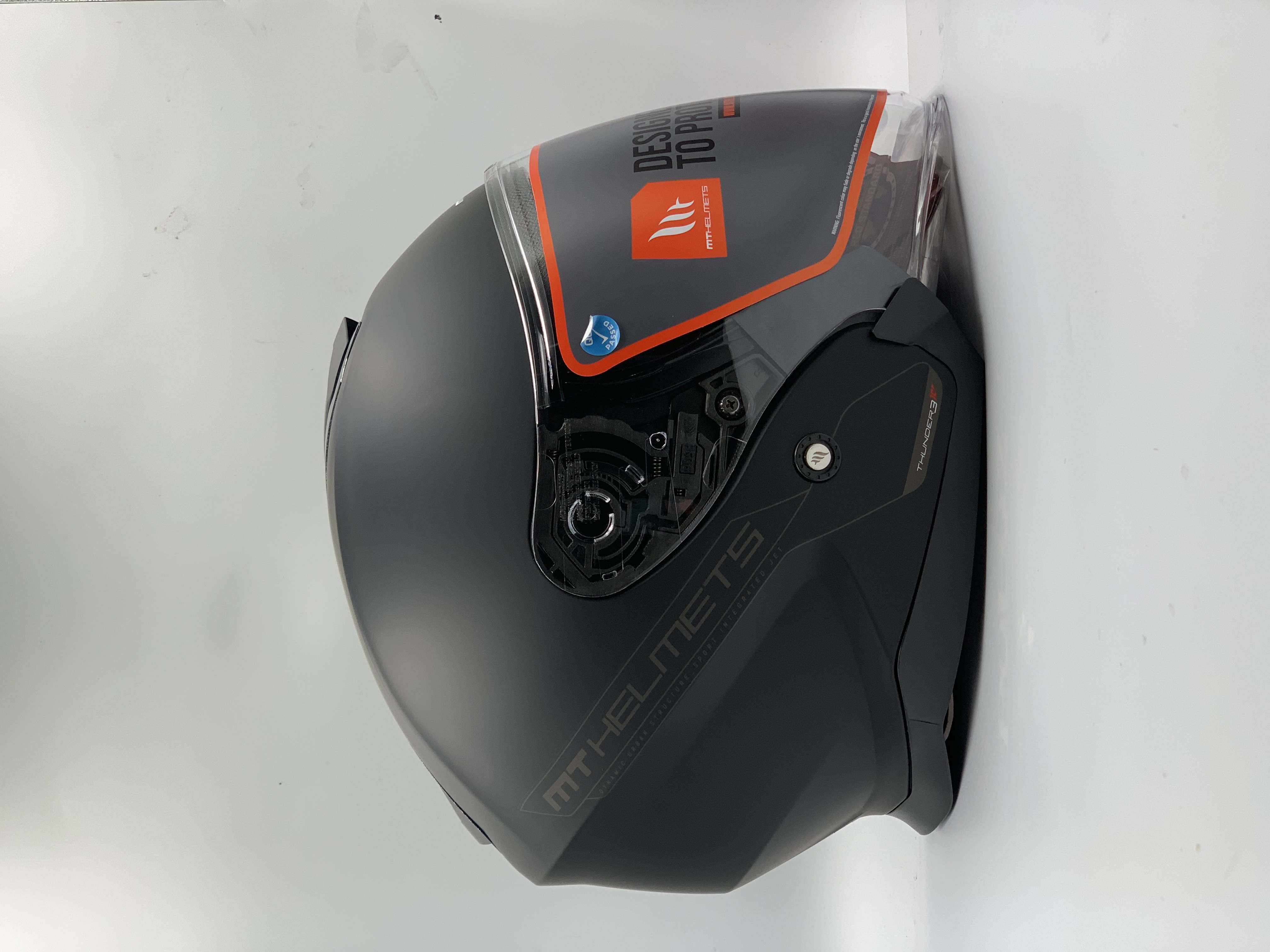 MT Helmet Thunder 3 SV Jet Solid Colour Open Face