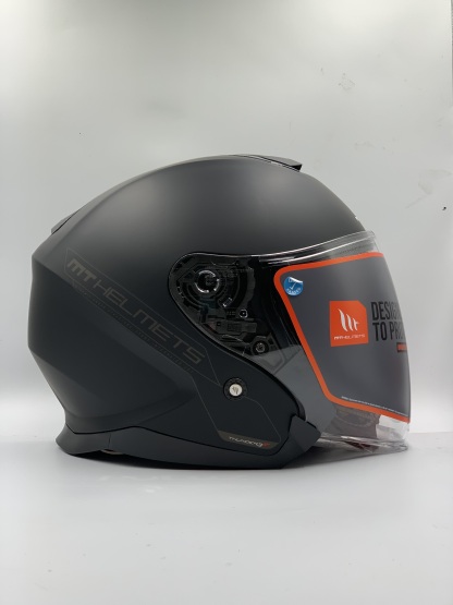 MT Helmet Thunder 3 SV Jet Solid Colour Open Face