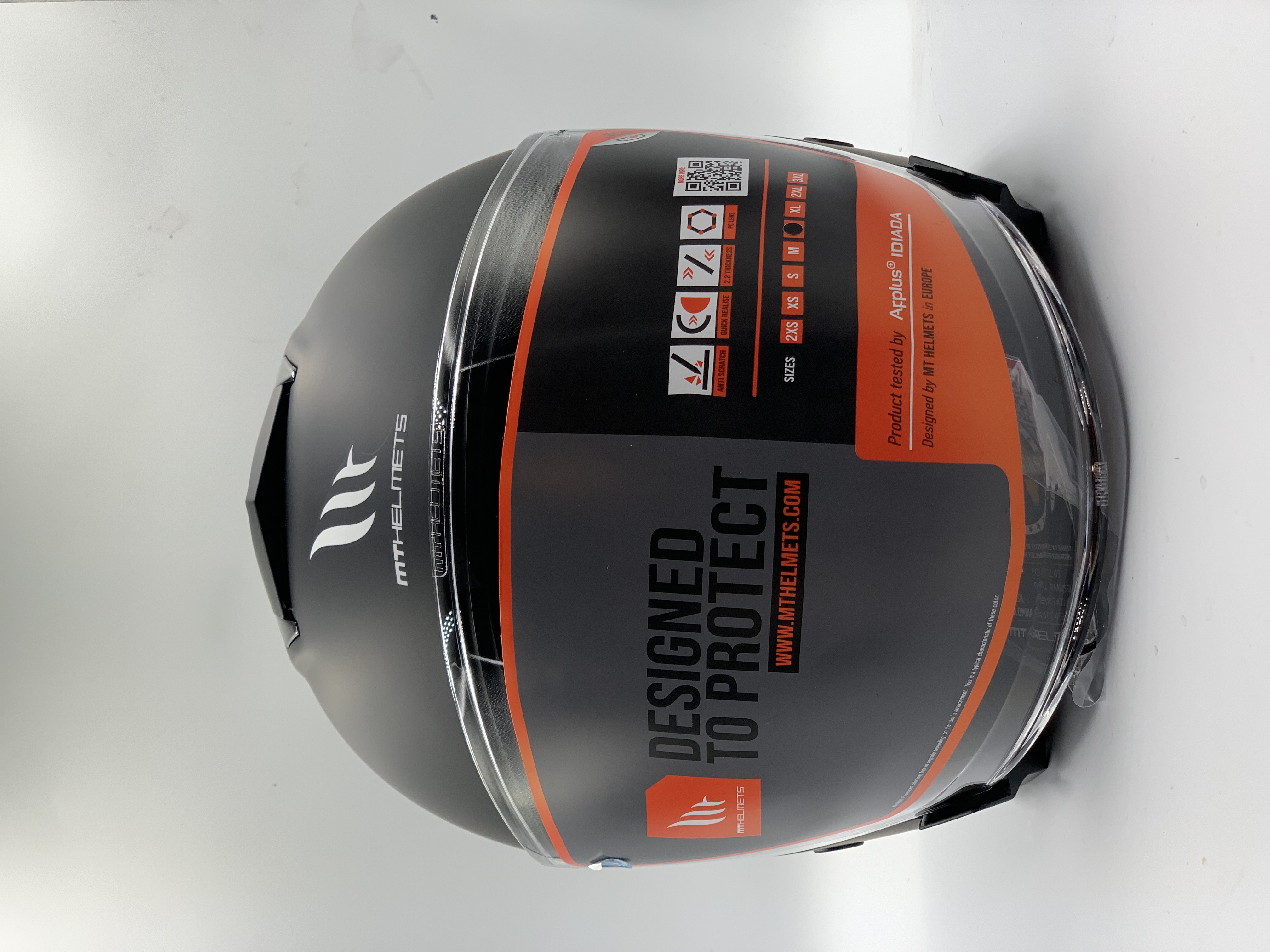 MT Helmet Thunder 3 SV Jet Solid Colour Open Face