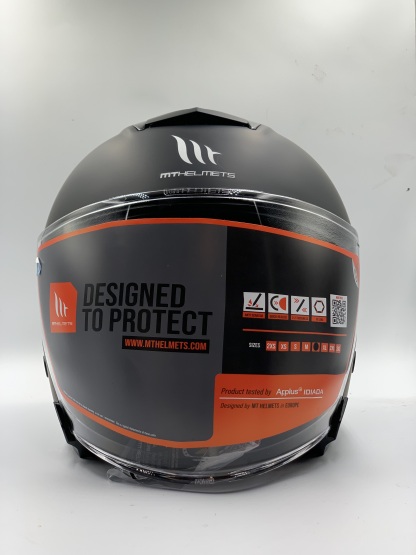MT Helmet Thunder 3 SV Jet Solid Colour Open Face