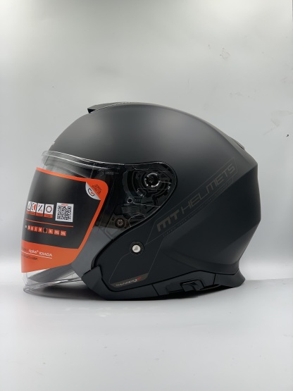 MT Helmet Thunder 3 SV Jet Solid Colour Open Face