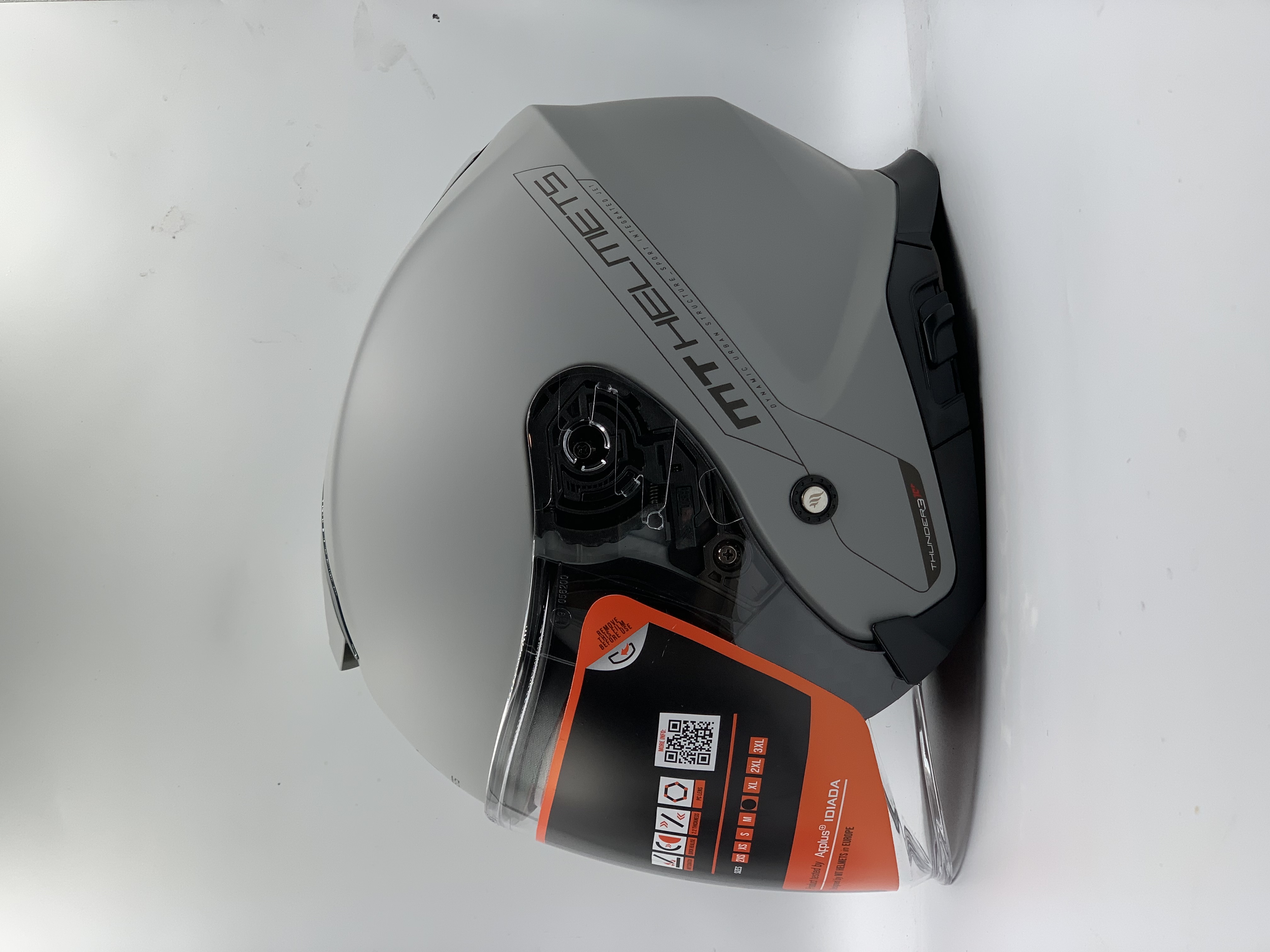 MT Helmet Thunder 3 SV Jet Solid Colour Open Face