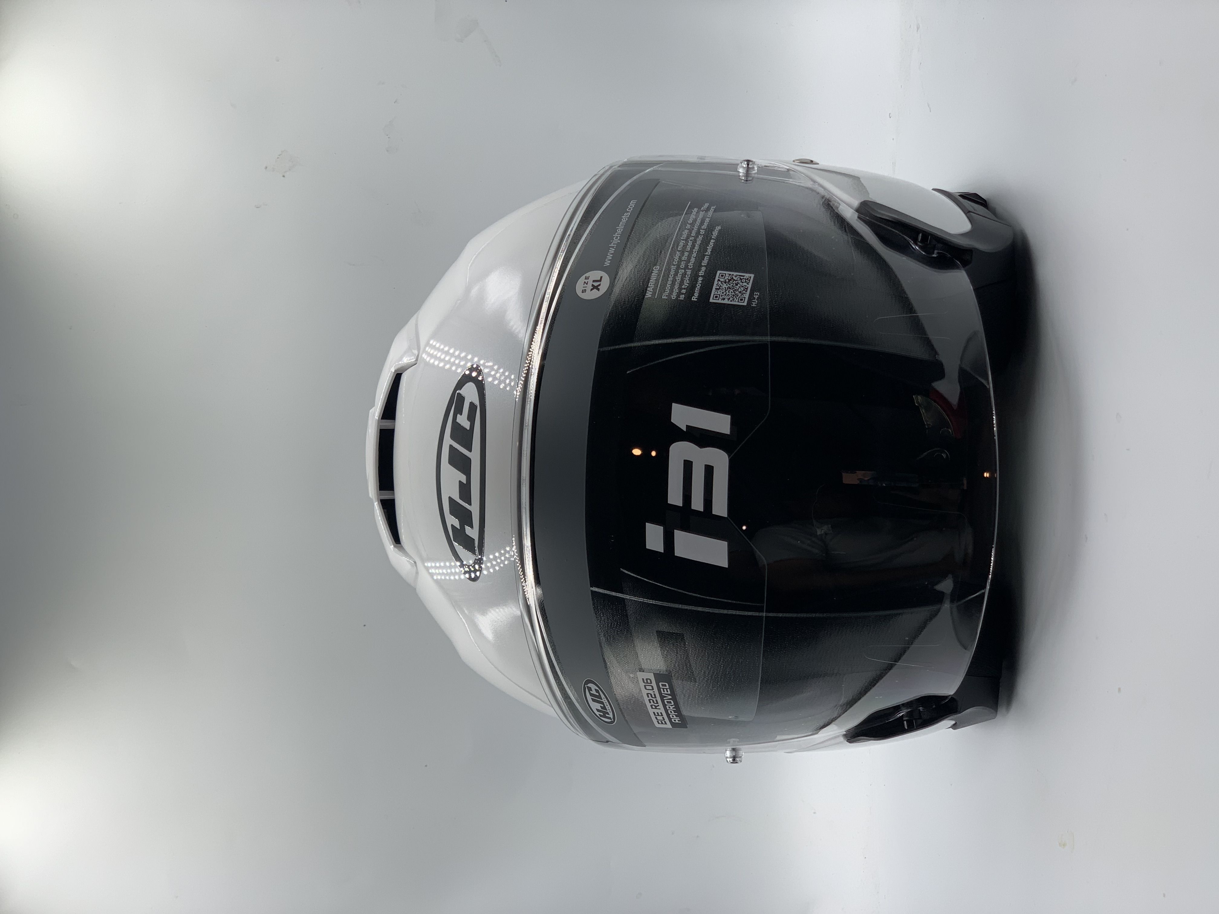 HJC Helmet I31 Pearl White Full Face