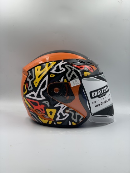 GRAYFOSH G6 Kids Helmet Open Face