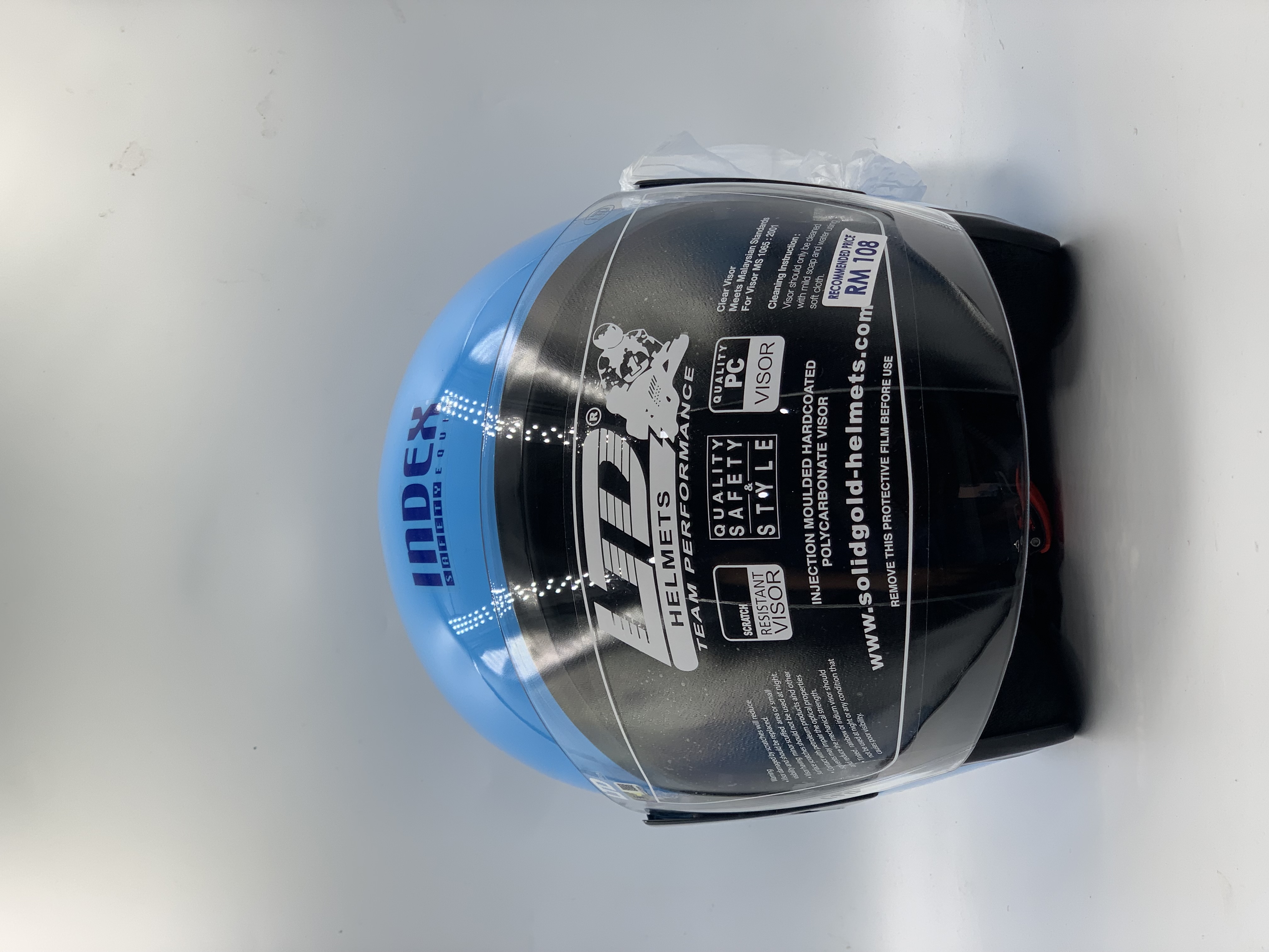 Index Sport Visorex Helmet Open Face