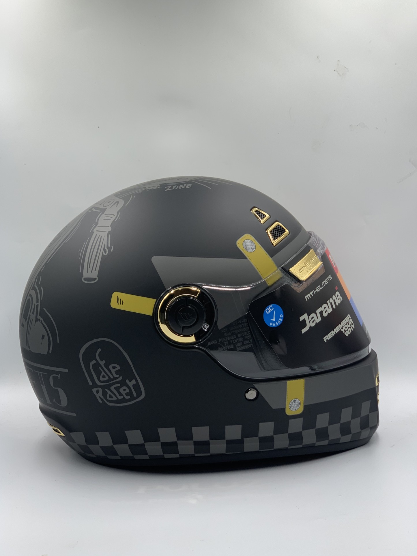 MT Helmet Zone C1 Matt Black Full Face