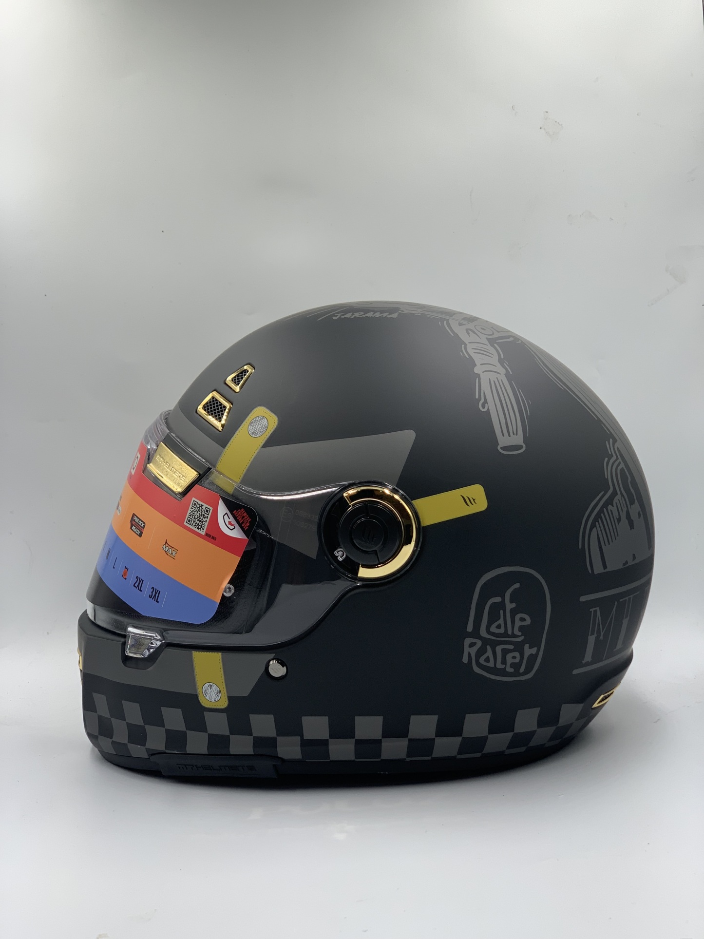 MT Helmet Zone C1 Matt Black Full Face