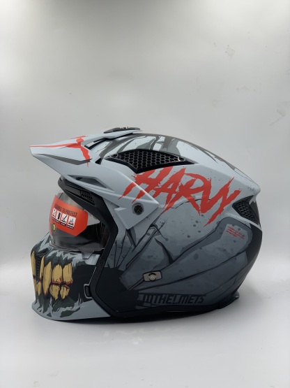 MT Helmet Street Fighter SV S Harvy A2 Matt
