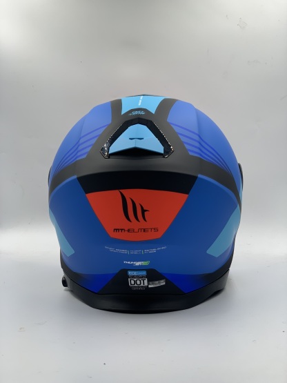 MT Helmet Thunder 3 SV Jet S Targate A7 Matt Blue Open Face