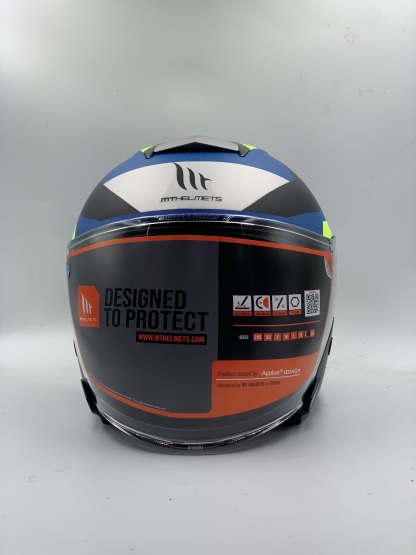MT Helmet Thunder 3 SV Jet S Targate B3 Matt Flour Yellow Open Face