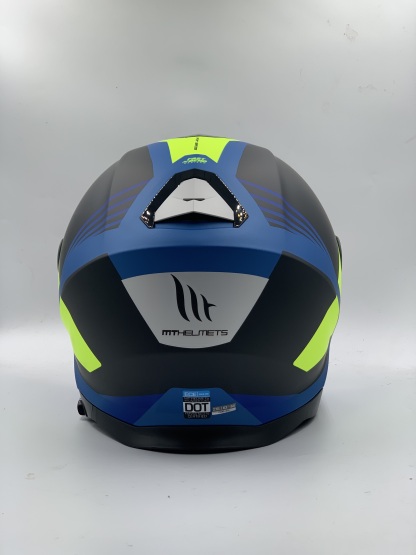 MT Helmet Thunder 3 SV Jet S Targate B3 Matt Flour Yellow Open Face