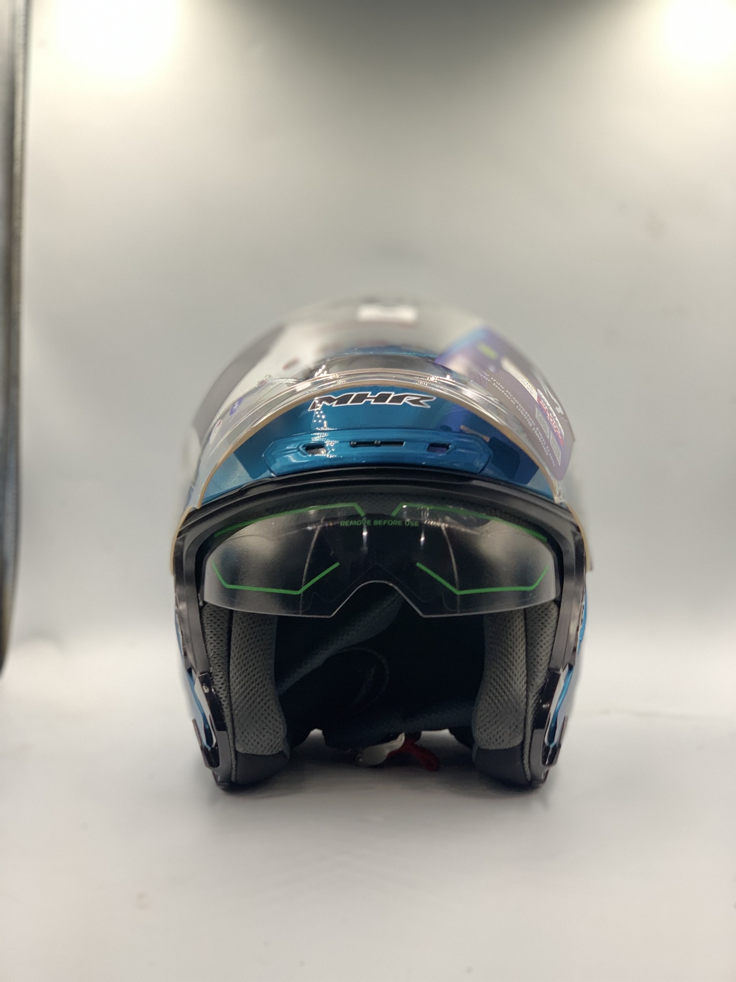 MHR NV Force Dual Visor Plain Solid Colour (SIRIM)