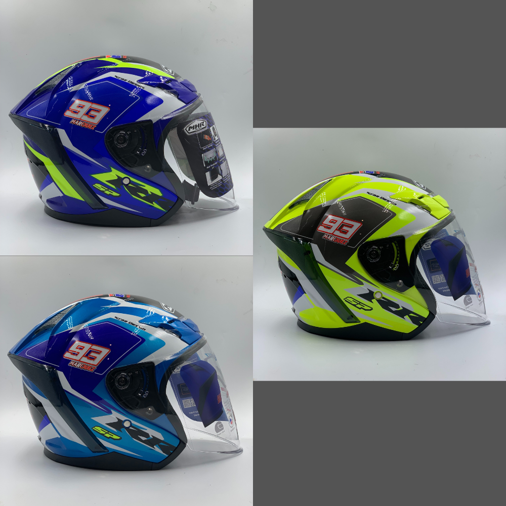 MHR Helmet Beatz Racing Spirit Open Face