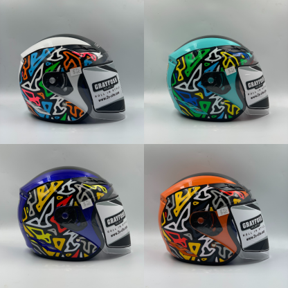 GRAYFOSH G6 Kids Helmet Open Face