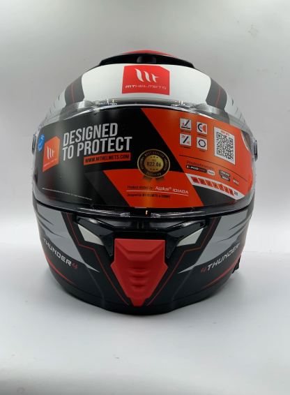MT Helmet Thunder 4 SV Pental B5 Matt Red Full Face