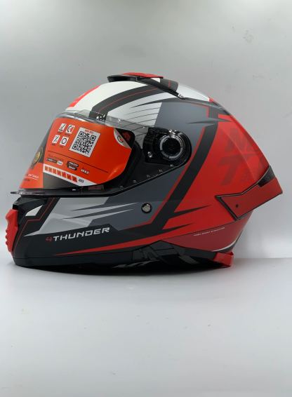 MT Helmet Thunder 4 SV Pental B5 Matt Red Full Face