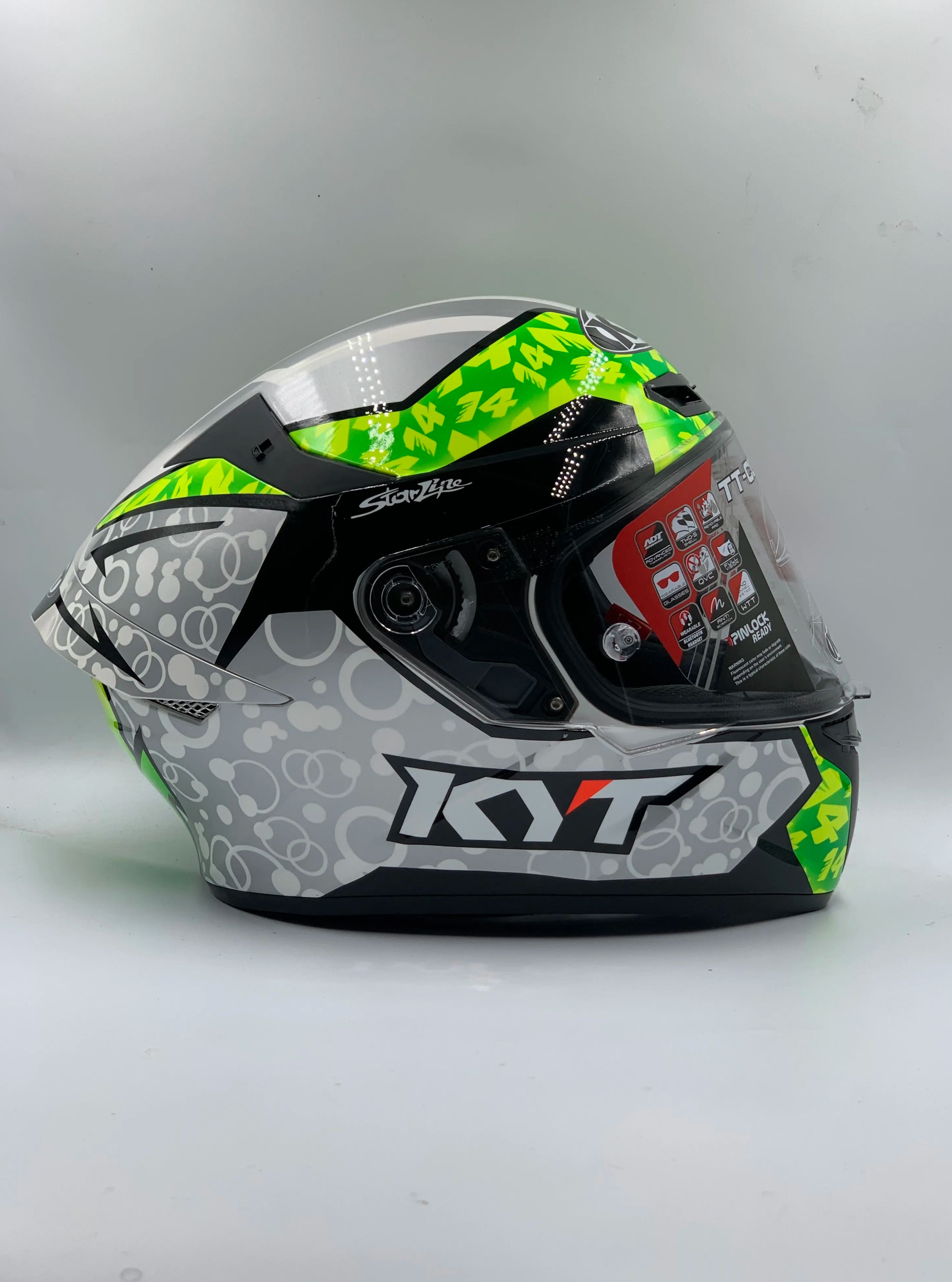 KYT Helmet TT-Course Tony Arbolino Replica Full Face