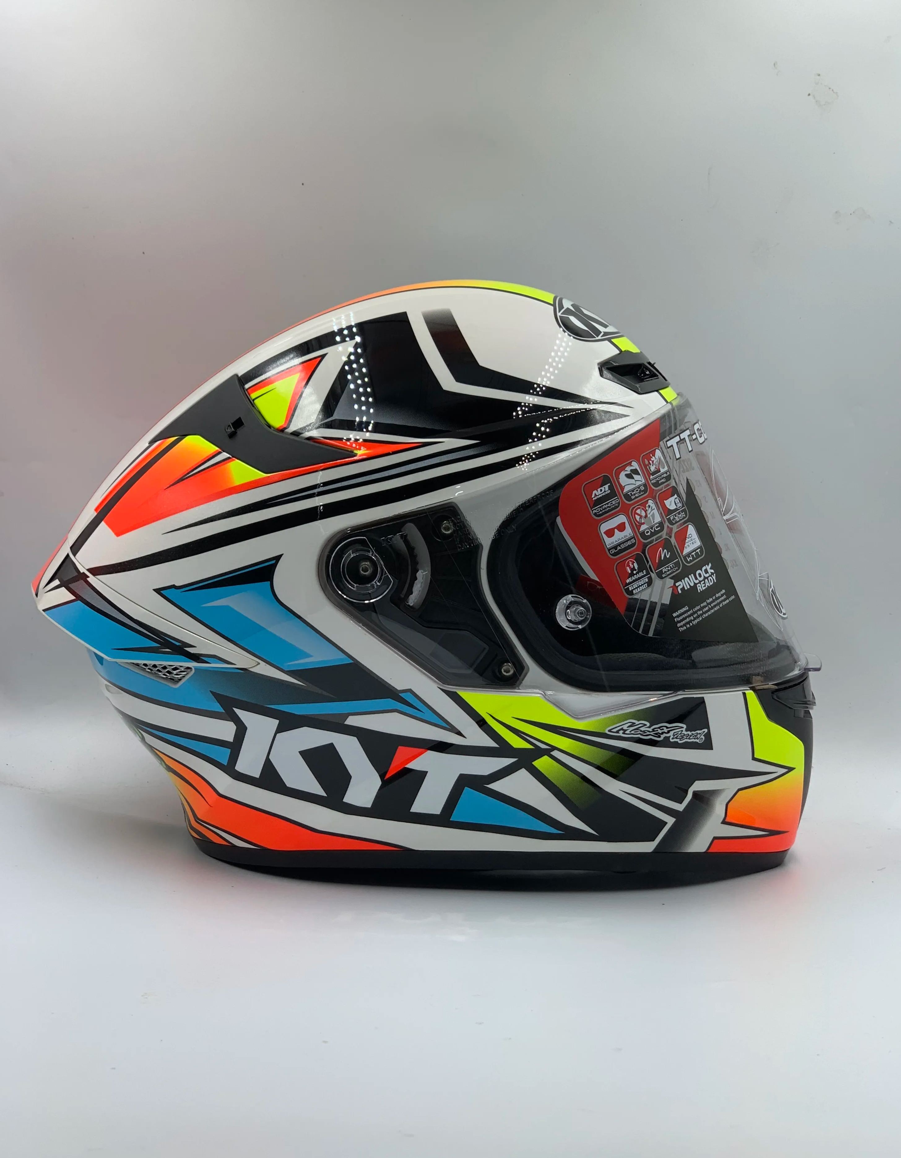 KYT Helmet TT-Course Kasma Daniel Radiance Full Face