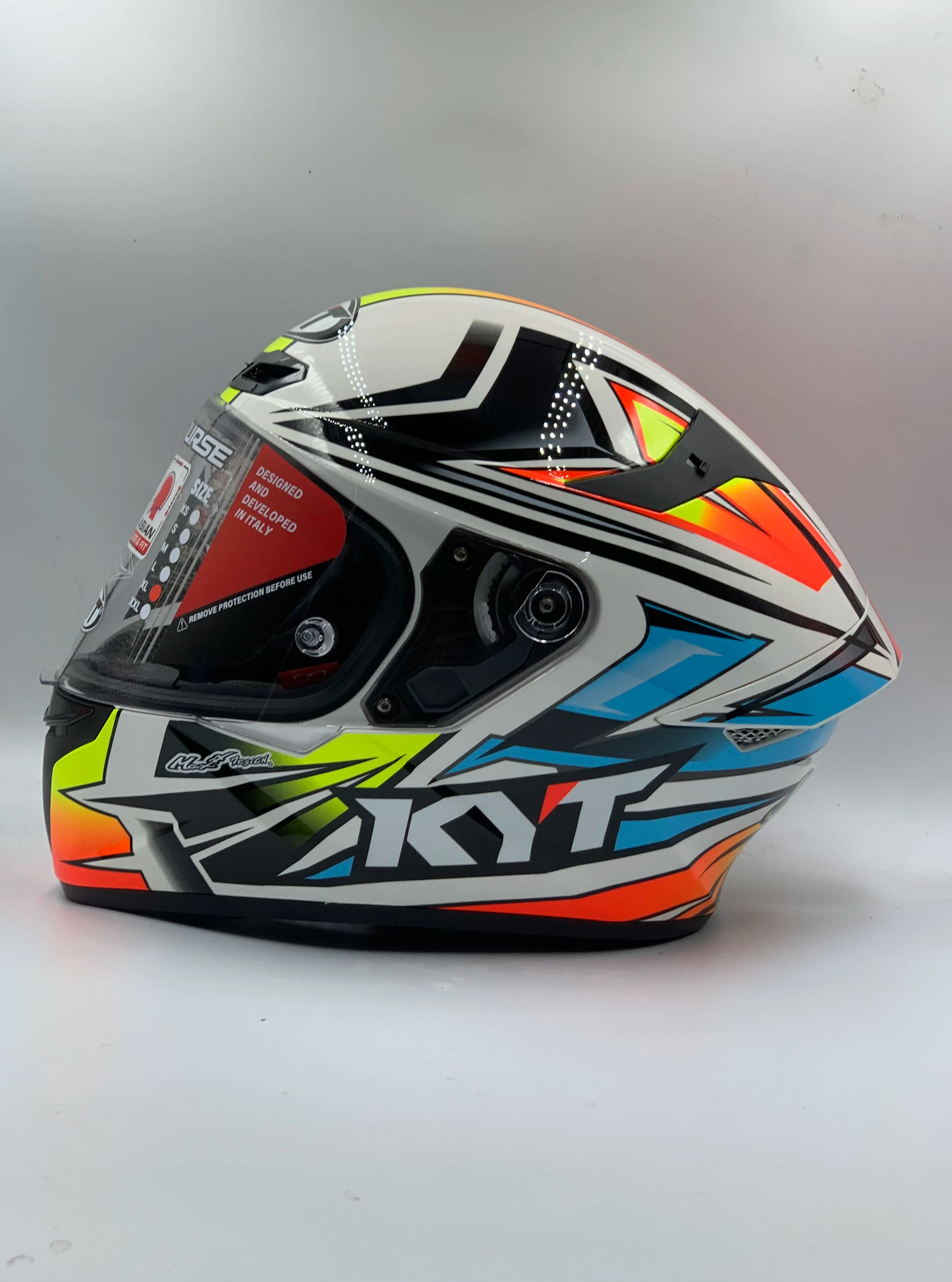 KYT Helmet TT-Course Kasma Daniel Radiance Full Face