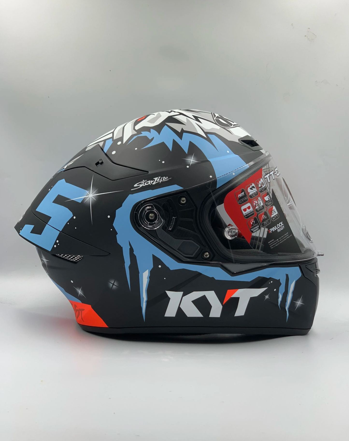 KYT Helmet TT-COURSE Masia Winter Test Full Face