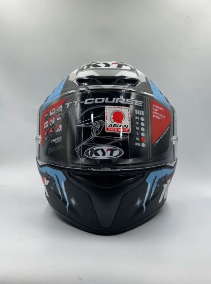 KYT Helmet TT-COURSE Masia Winter Test Full Face