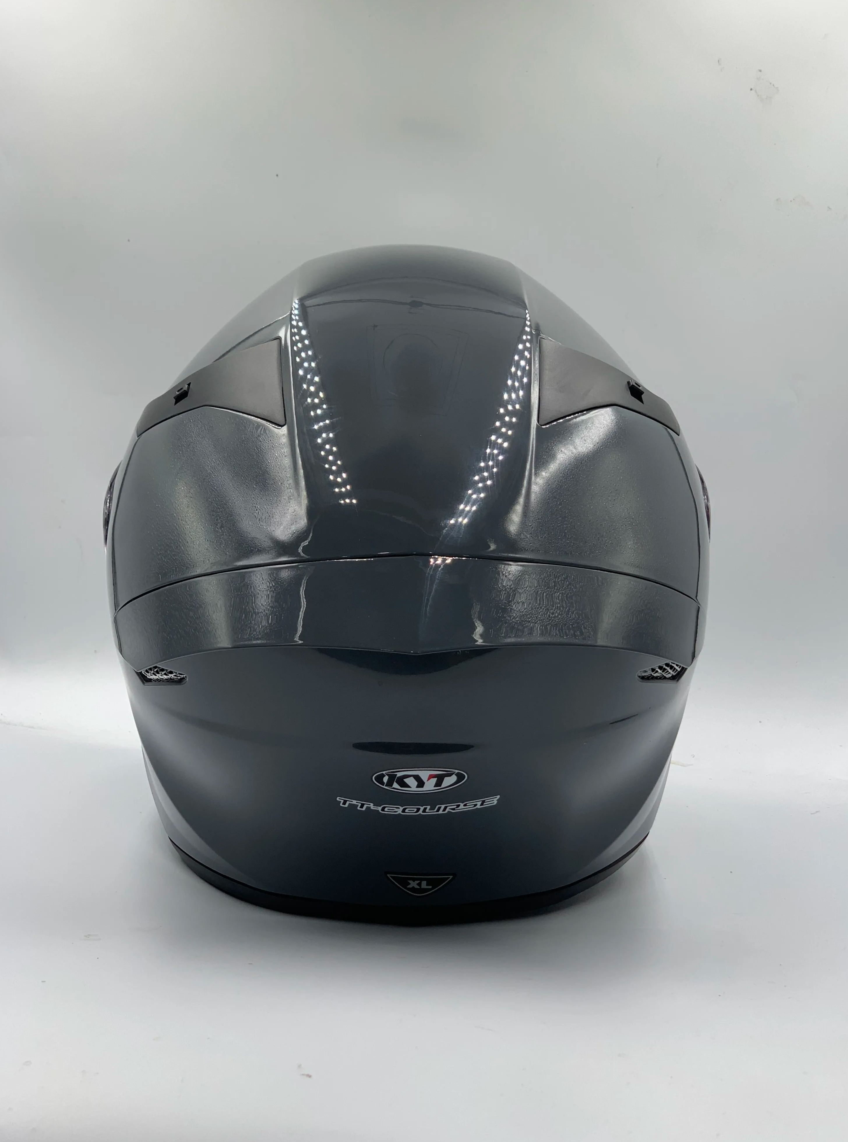 KYT Helmet TT-Course Plain Grl Grey Full Face
