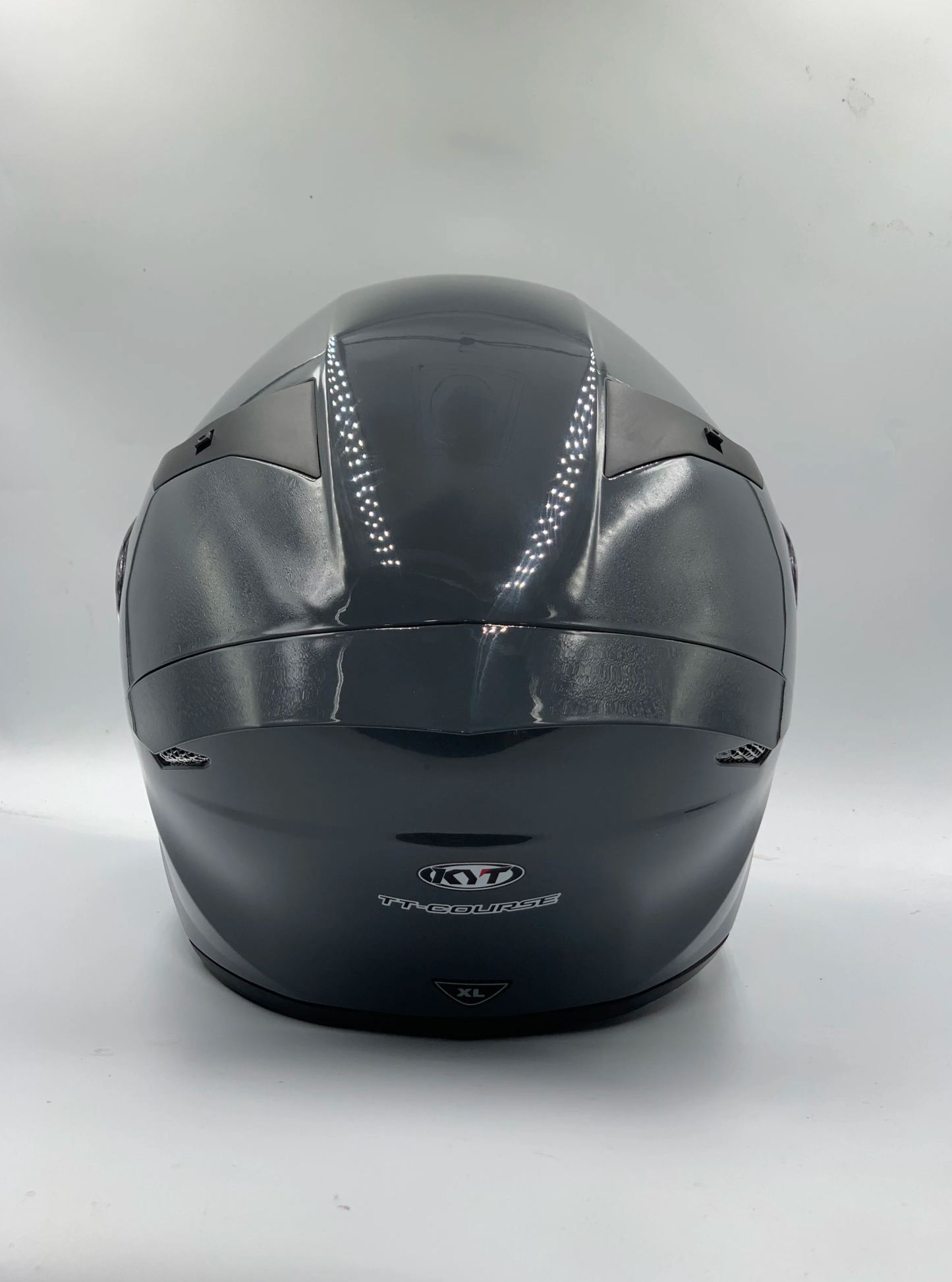KYT Helmet TT-Course Plain Grl Grey Full Face