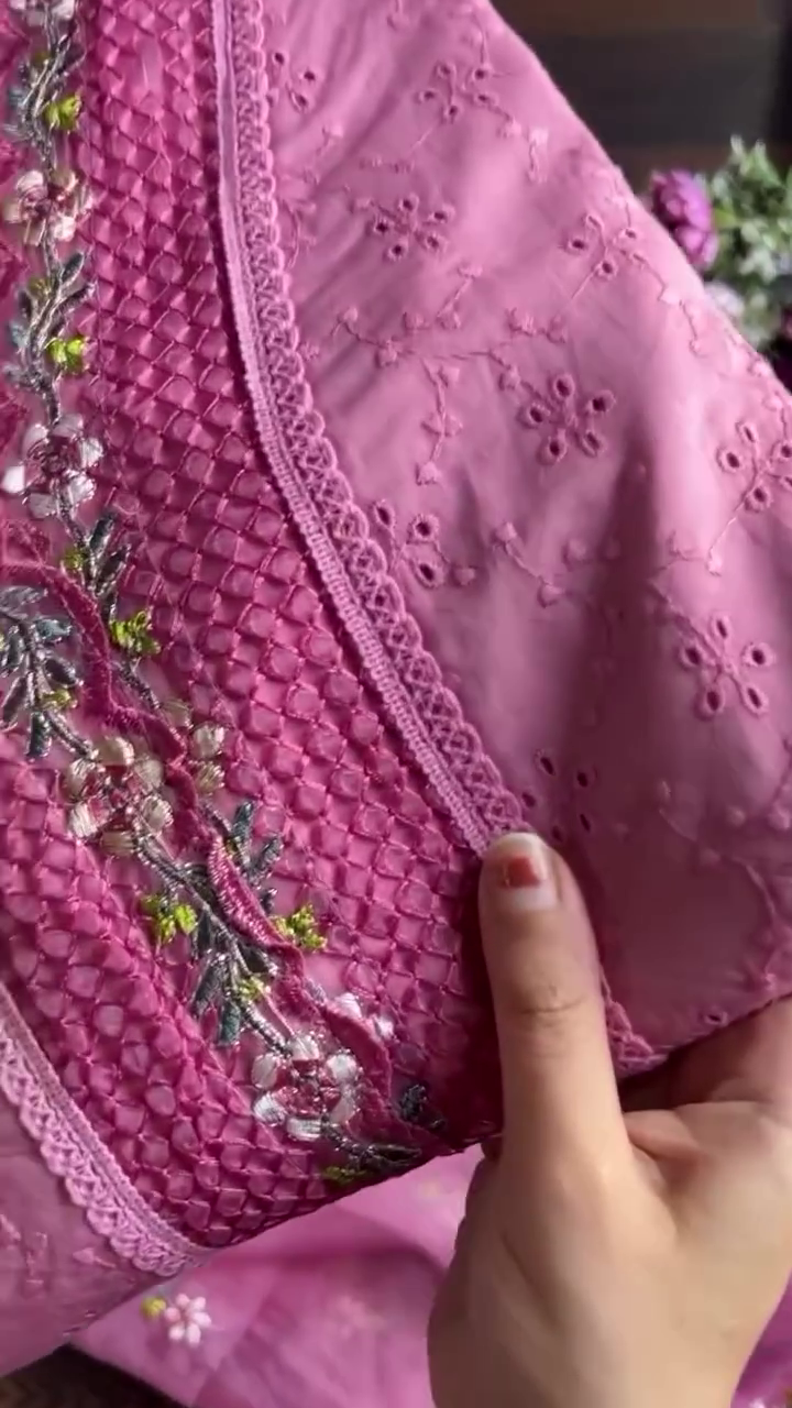 Mustard Embroidered Silk Blend Straight Suit With Dupatta