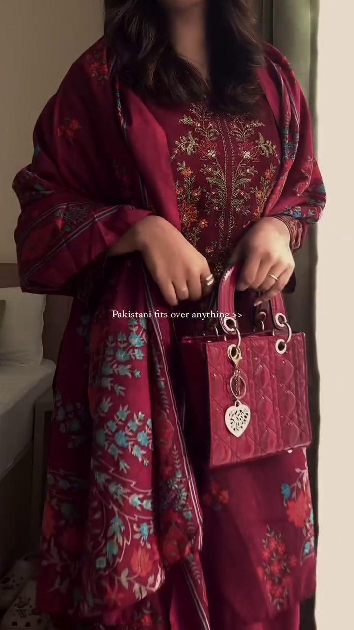 Royal Embroidered Jacquard Salwar Suit – A Classic Choice for Stylish Women