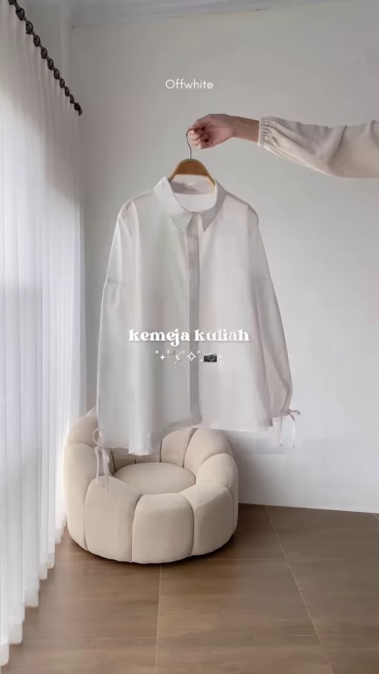 Latte Oversized Shirt – Elegant & Minimalist